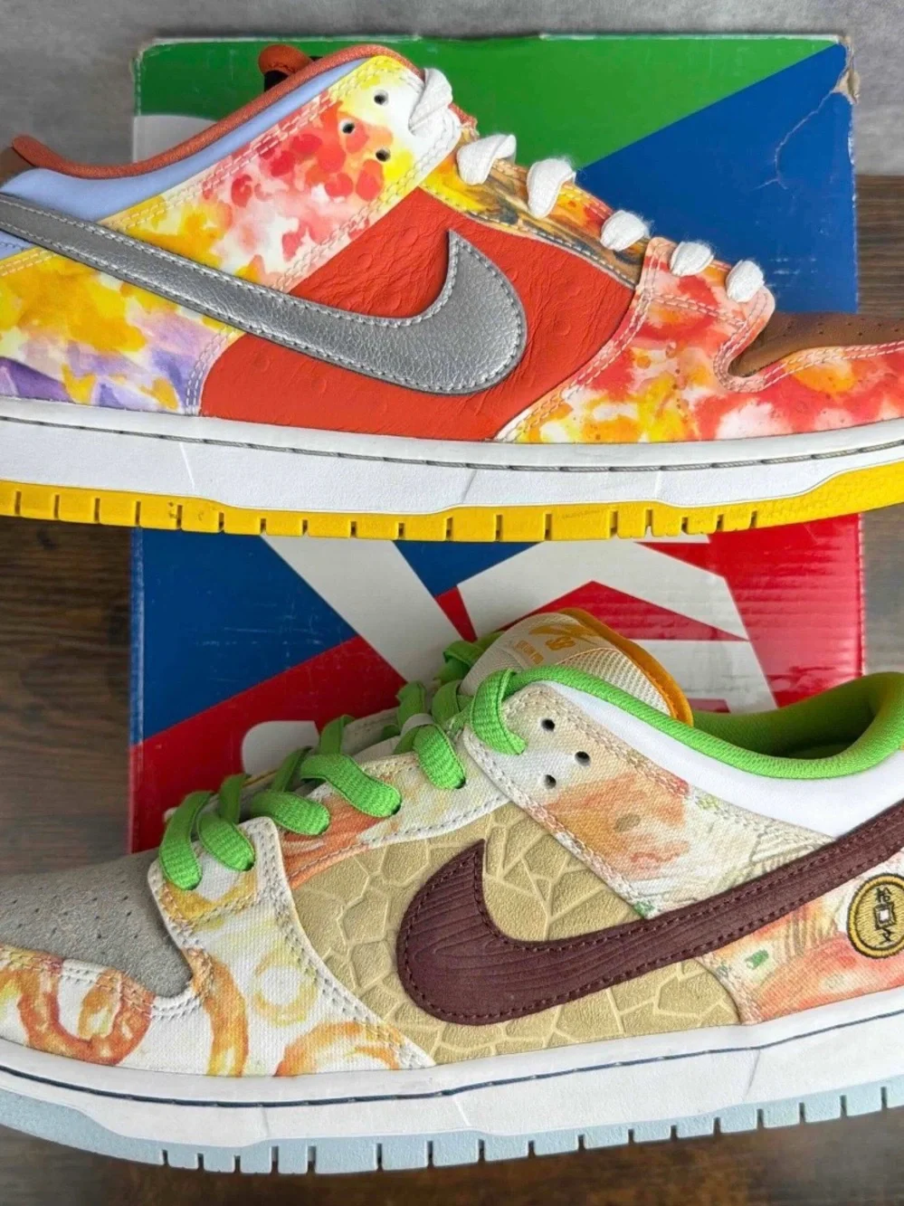Nike SB Dunk Low Street Hawker 2021 Size 10.5 CV1628-800 Men’s Shoes OG Rare